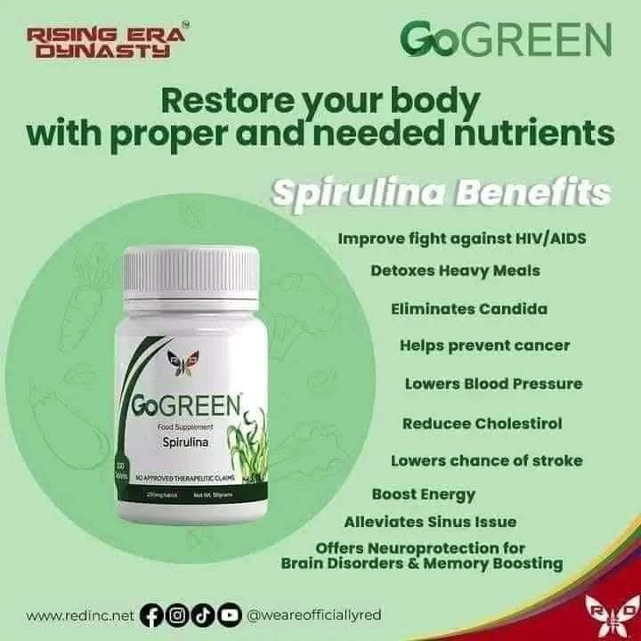 GoGREEN SPIRULINA (Spiruline)